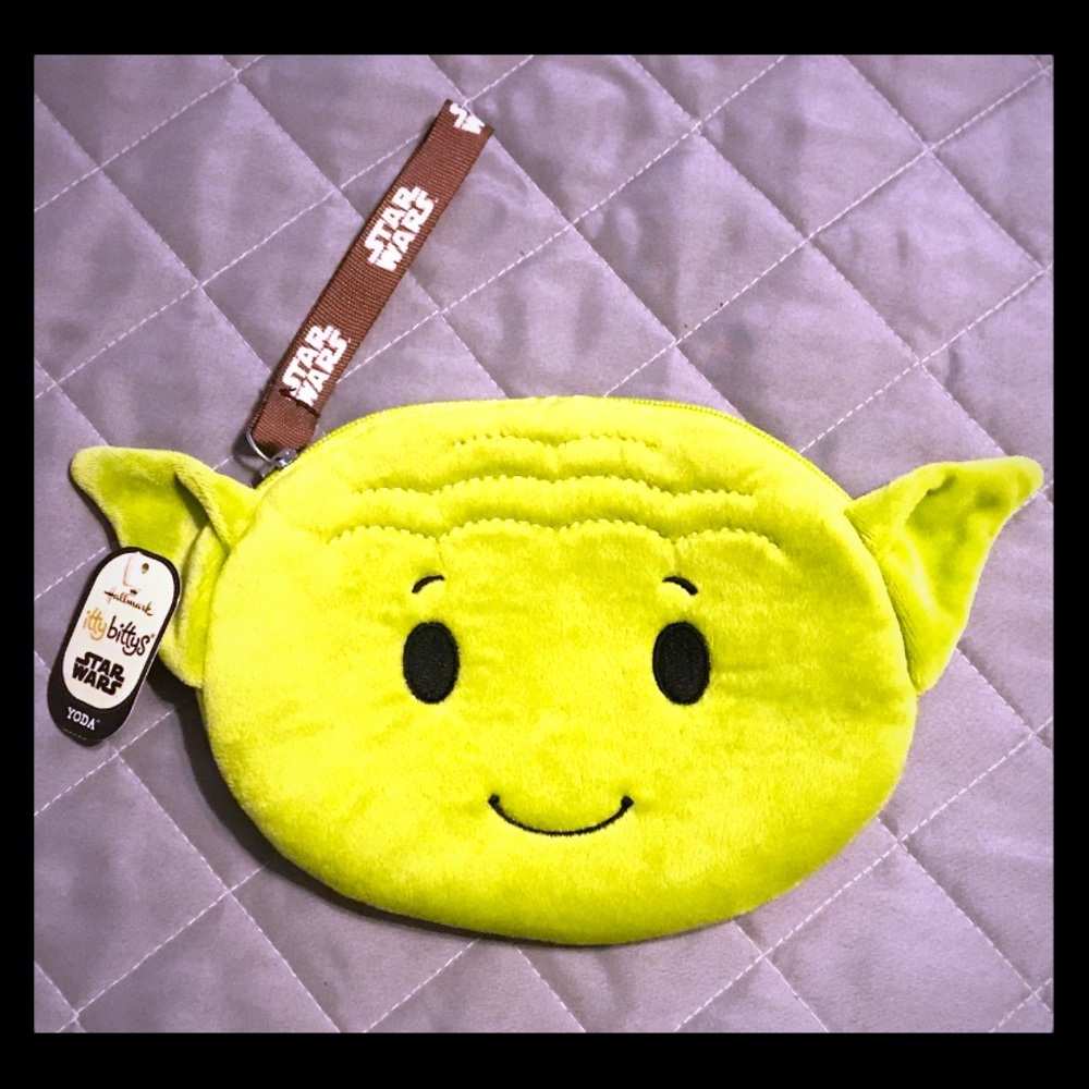 Disney•Hallmark-Star Wars-Yoda Pouch/Wristlet-NWT